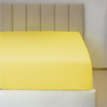 Prostěradlo Jiří Polášek Dětské froté prostěradlo žluté 6 Velikost: Prostěradlo 60/120 cm N