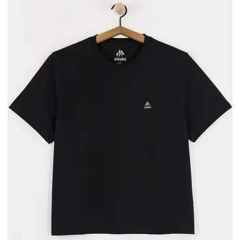 Pánské tričko Jones Snowboards Sierra Org Cot (stealth black) L, černá