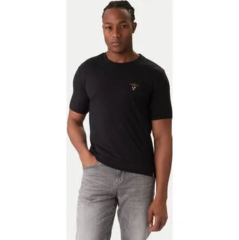 Pánské tričko Aeronautica Militare Souprava triček AM1UTI001B Černá Regular Fit L