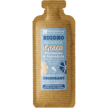 laSaponaria Náplň do roll-on deodorantu Grace - bez vůně BIO (40 ml) - pro citlivou pleť