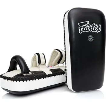 Blok Thajské bloky Fairtex KPL2 - černobílá - KPL2BLKWHT
