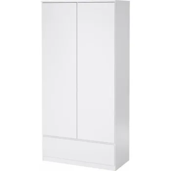 Šatní skříň Šatní skříň Simplicity, bílý lesk