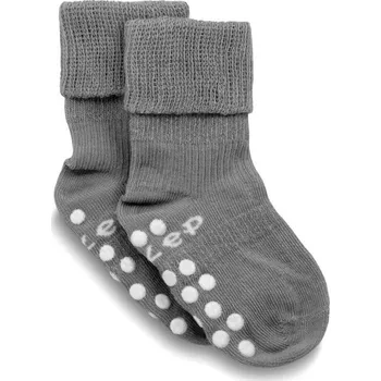 Kojenecké oblečení KipKep Dětské ponožky Stay-on-Socks Antislip Vel. 18 - 24 m 1 pár Grey