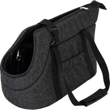 Taška pro psa a kočku DOGGY Taška pro psa cestovní - černá ekolen VELIKOST: Pro mini/malého psa (vel. R2) - 50 x 25 cm-