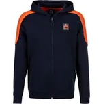 Mikina na zip KTM Red Bull Racing GRID tmavě modrá - M