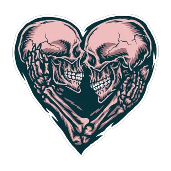 Polep vozidla SAMOLEPKA Barevné kostry 001 levá láska (40 x 39,2) NA AUTO, NÁLEPKA, FÓLIE, POLEP, TUNING, VLASTNÍ TEXT, TISK, AUTOSAMOLEPKY.cz, POLEPY, OBRÁZEK, LOGO, SAMOLEPKY