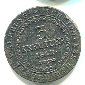 František II. 3 Kreuzer 1812/A
