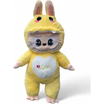 plyšák Plyšový Labubu The Monsters (125 cm) Barva: Žlutá