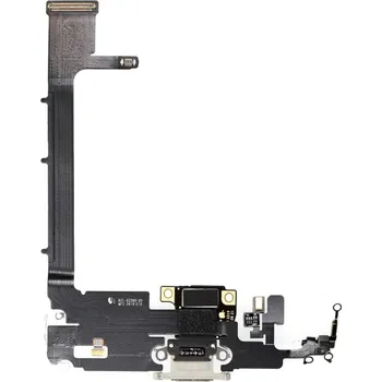 Nabíjecí a audio flex konektor pro iPhone 11 Pro Max - stříbrný