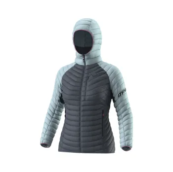 Dynafit RADICAL DWN RDS W HOOD JKT cloud blue 34; Modrá bunda + DÁREK DLE VÝBĚRU!