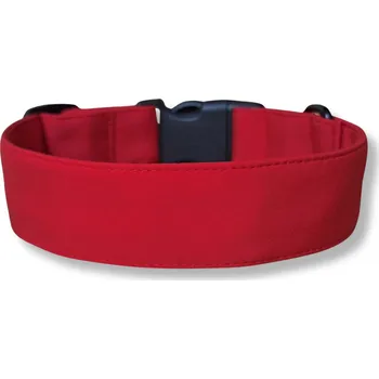 Obojek pro psa Softshellový obojek pro psa- ČERVENÁ, L, 3 cm