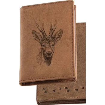 Módní doplněk Zamlinsky Pouzdro na myslivecké doklady "Srnec hlava"