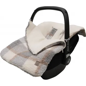 Příslušenství pro přepravu dětí Jollein Fusak do autosedačky Check Boucle