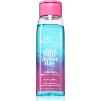 Koupelová kosmetika beBIO Start Your Active Day hydratační sprchový gel pro ženy 400 ml