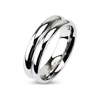 Prsten Spikes USA Ocelový prsten, šíře 6 mm - velikost 62 - OPR1395-62