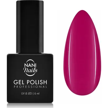 Lak na nehty NaniNails NANI Professional gelový lak na nehty odstín Ruby Wine 6 ml