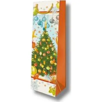 Set školních potřeb Torebka ozdobna Święta BN Choinka złota butelka