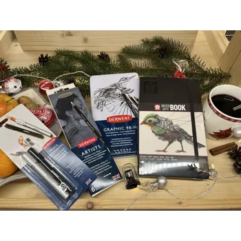 Dárkový potravinový koš Dárkový balíček 04 - Skicování