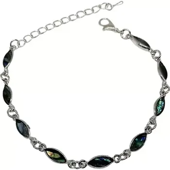 Náramek Náramek s perletí Paua oválky jemné (NOVINKA)