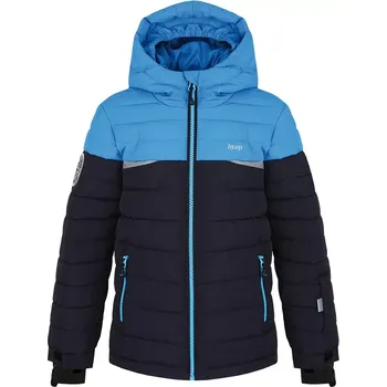 Dívčí bunda Chlapecká lyžařská bunda LOAP Fumar modrá velikost 158/164
