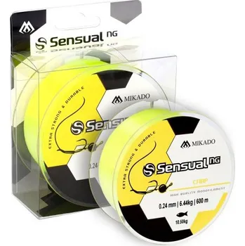 MIKADO VLASEC - SENSUAL N.G. CARP 600m žlutý 28mm/7,8kg