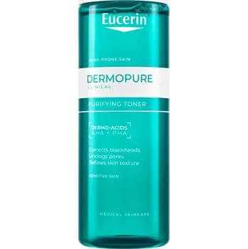 Eucerin Čisticí tonikum pro problematickou pleť DermoPure Clinical (Purifying Toner) 200 ml + 2 měsíce na vrácení zboží