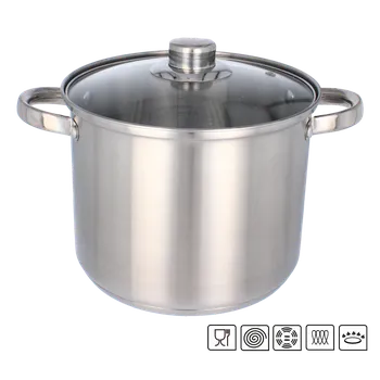 Hrnec HRNEC NA VÝVARY Z NEREZOVÉ OCELI 14L 30 CM *2490