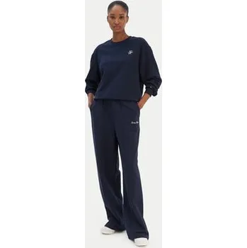 Pánské oblečení Tommy Hilfiger Mikina Script WW0WW49418 Tmavomodrá Regular Fit XS