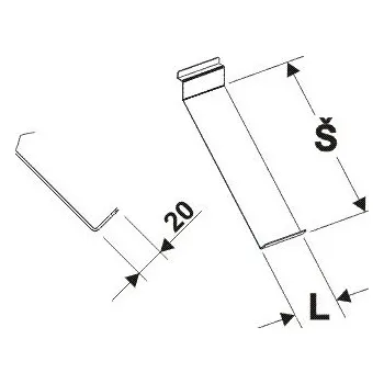 police Kazetová police na obuv čelní - 2400