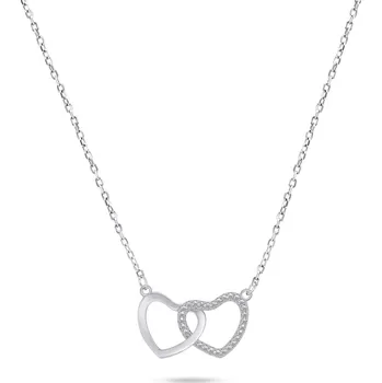 Náhrdelník Brilio Silver Romantický stříbrný náhrdelník se zirkony NCL91W + 2 měsíce na vrácení zboží