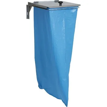 Venkovní odpadkový koš Držák na odpadkové pytle s víkem - 3176