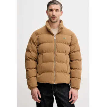 Velurová bunda Lacoste BH2890 hnědá 88B, vel. 56