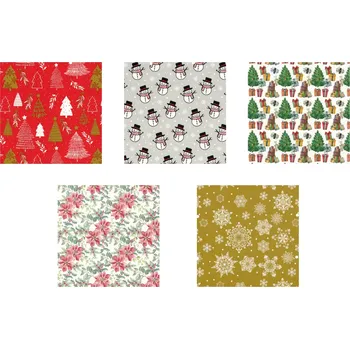 Vánoční dekorace Retlux ZET 002 Balicí papír 0,7x5 m 70 g