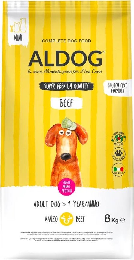 ALDOG Beef (Hovězí s rýží) S 8 kg