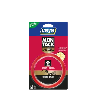 Lepicí páska CEYS - MONTACK EXPRESS - oboustranná páska 2,5 m