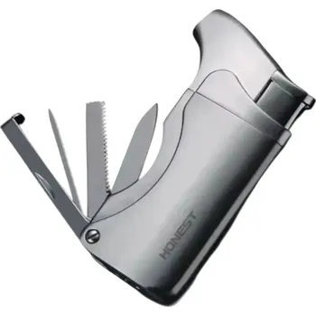 Zapalovač Gaira® Plynový zapalovač 8805, Barva stříbrná