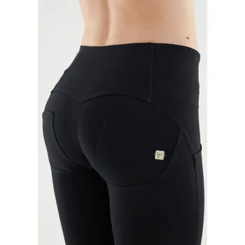 Dámské kalhoty Freddy kalhoty WR.UP v černé barvě, vysoký pas, superskinny střih, organická bavlna Vybraná velikost: L