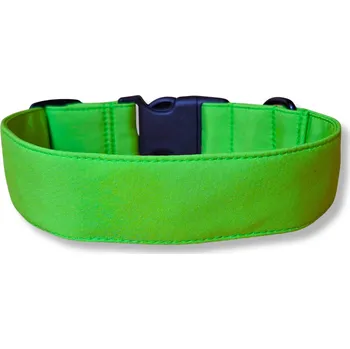 Obojek pro psa Softshellový obojek pro psa - SVĚTLE ZELENÁ, M, 2 cm