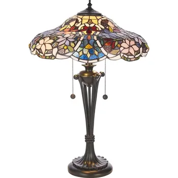 Lampička Endon 64326 - Stolní lampa Tiffany SULLIVAN 2xE27/60W/230V pr. 40 cm