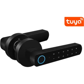 Zabezpečovací technika Chytrý dveřní zámek s klikou|Zoneway D100-BT