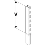 Nástavec stojiny 60x30mm/200mm - 2253
