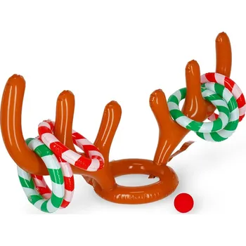 Vánoční dekorace Legami Inflatable Ring Toss - Oh My Deer - Reindeer