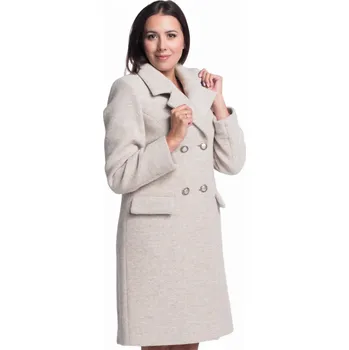 Dámský kabát Runo Styl kabát ANGELA béžová L