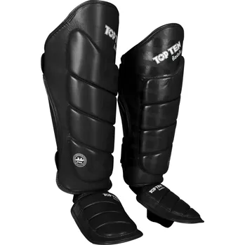 Chránič holeně pro bojový sport Top Ten IFMA chrániče holení Theep - černá L