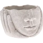 Betonový květináč - Hlava