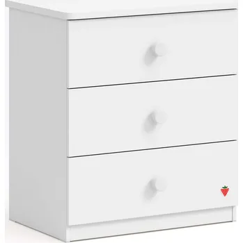 Dětská skříň Čilek Studentská komoda Varia White
