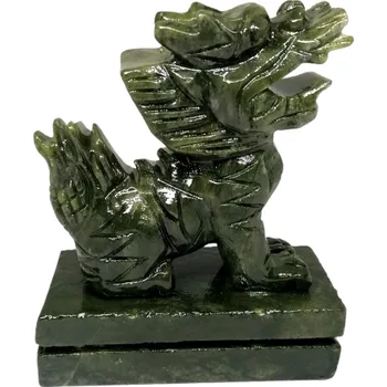 Létající drak Čínský drak z nefritu 11x9x4,5 cm