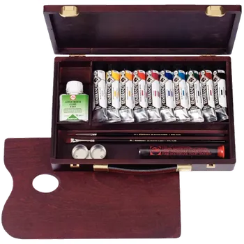 Speciální výtvarná barva Akrylové barvy REMBRANDT Traditional set 10x40 ml