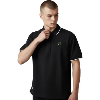 Pánská košile Pánská nadměrná polokošile EGRET Barva: Černá, Velikost: 6XL