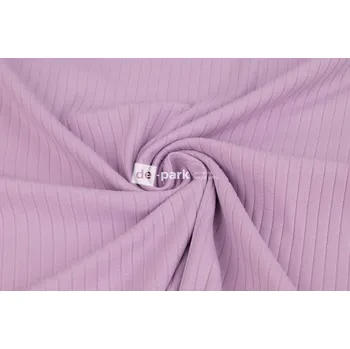 Žebrovaný úplet Mandy - lila